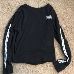 Victoria secret pink black cotton shirt size small